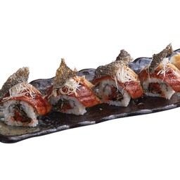 โรลปลาไหลกับหนังปลา