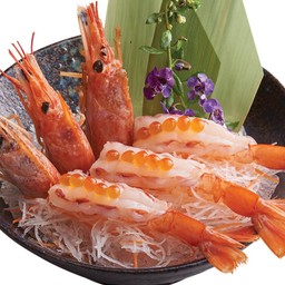 กุ้งหวานใหญ่ซาชิมิ
