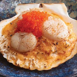 หอยเชลล์ฮอกไกโดอบซอสครีม