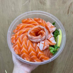 แซลม่อนซาซิมิ 400กรัม (D)