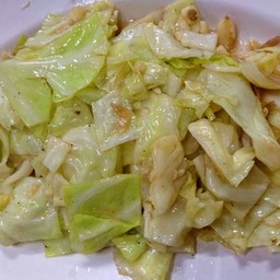 กระหล่ำปลีผัดน้ำปลา