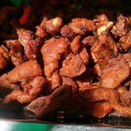 หมูทอดแดดเดียว