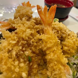 ข้าวหน้ากุ้งเทมปุระ