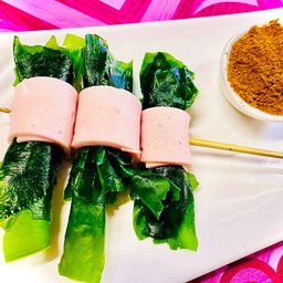 แฮมพันสาหร่ายวากาแมะ