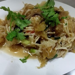 กระเพาะปลาผัดแห้ง