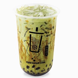 ชาเขียวนม บราวน์ซูการ์