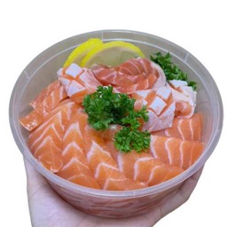 แซลม่อนซาซิมิ 300กรัม (D)