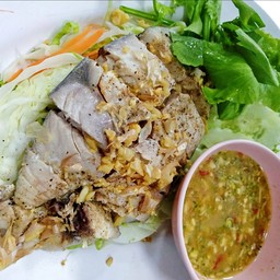 ปลาอินทรีย์ลวกจิ้ม