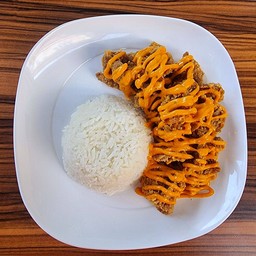 ข้าวหน้าไก่ชีส