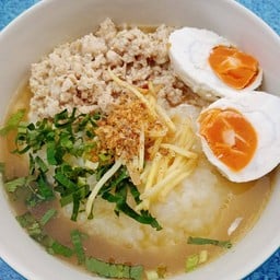 ข้าวหอมโจ๊กไก่ฉีก