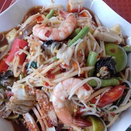 ตำซั่วทะเลสุก