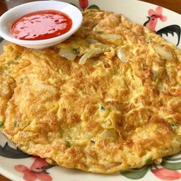 ไข่เจียวหมูสับ Minced Pork Omelette