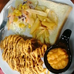สเต็กไก่ทอด