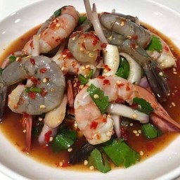 ยำกุ้งทูโทน