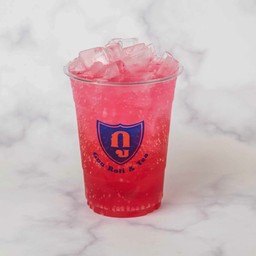 แดงโซดา (Red Syrup with Soda)