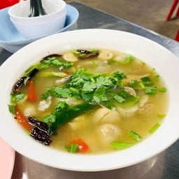 ต้มยำปลากะพง นำ้ใส ถ้วย