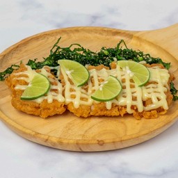 ไก่กรอบซอสมะนาว (crispy chicken lime sauce)