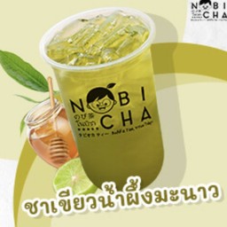 ชาเขียวน้ำผึ้งมะนาว