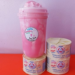 นมหมี นมชมพูลาวา