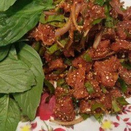 ก้อยเนื้อมะยาว