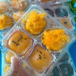 ขนมเปี๊ยทูโทนฝอยทอง