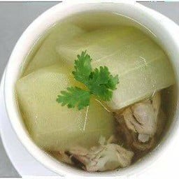 เป็ดตุ๋นฟักมะนาวดองง