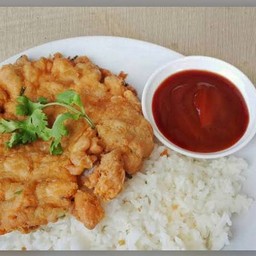 ไข่เจียวหมูสับ(ราดข้าว)