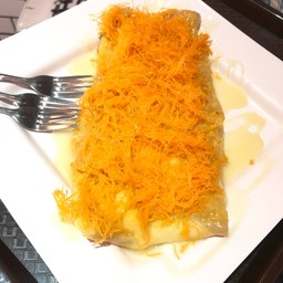 โรตีชีส+ฝอยทอง