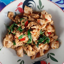 กะเพราไก่ เป็นกับข้าว