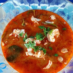 ต้มยำรวมมิตรน้ำข้น