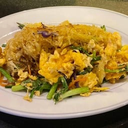 Stir Fried Glass Noodles With Egg
