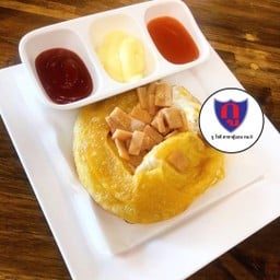 โรตีไข่ดาวแฮมชีส