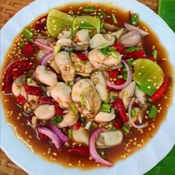 ยำหอยนางรมปลาร้า