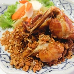 น่องกบทอดกระเทียม