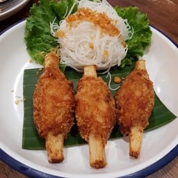 กุ้งพันอ้อย Minced Shrimp & Bamboo