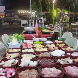ร้านสบายพุง บุฟเฟ่ต์หมูจุ่ม หมูกะทะ 139 รวมน้ำดื่มน้ำอัดลม