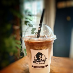 กาแฟลาเต้ เย็น