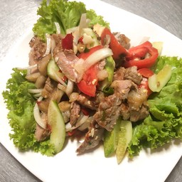 ยำเนื้อย่าง