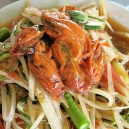 ตำหอยดอง