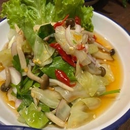 ยำเห็ดรวม Mix Mushroom Spicy Salad