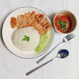 ข้าวหมู่ทอด ข้าวไข่ข้น by พี่เหน่ง