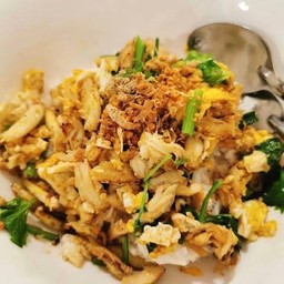 ข้าวแห้งเนื้อปู