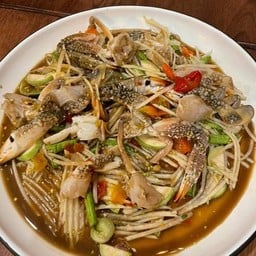 ตำถาดปูม้า