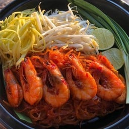 หมี่กะทิโบราณกุ้งสด