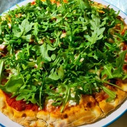 3 cheese Pizza - mozzarella, gorgonzola and goat cheese