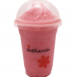 สตรอเบอร์รี่สมูทตี้ปั่น