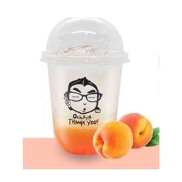 ชาเขียวพีชโซดา ( PEACH CUBES SODA )