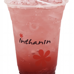 สตรอเบอร์รี่โซดาเย็น