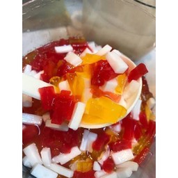 เยลลี่ผลไม้ 1 แก้ว