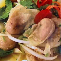 ยำเกี๊ยวปลา